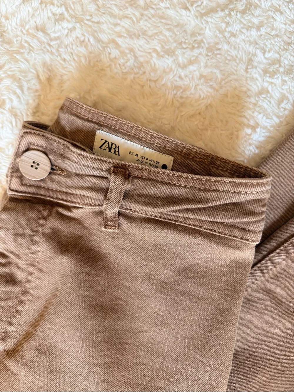 Zara | Wide Leg Marine Jeans | Size 4/26